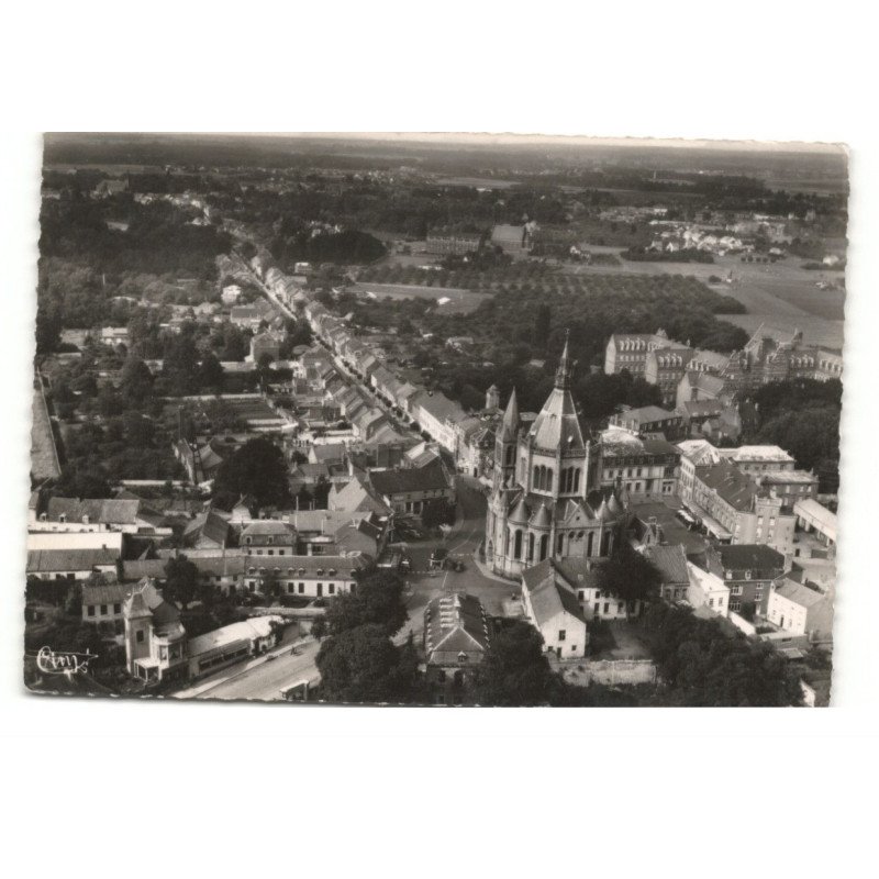 BONSECOURS-frontière: vue aérienne 10X15 - tres bon etat