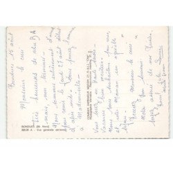 BONDUES: vue générale vue aérienne 10X15 - tres bon etat