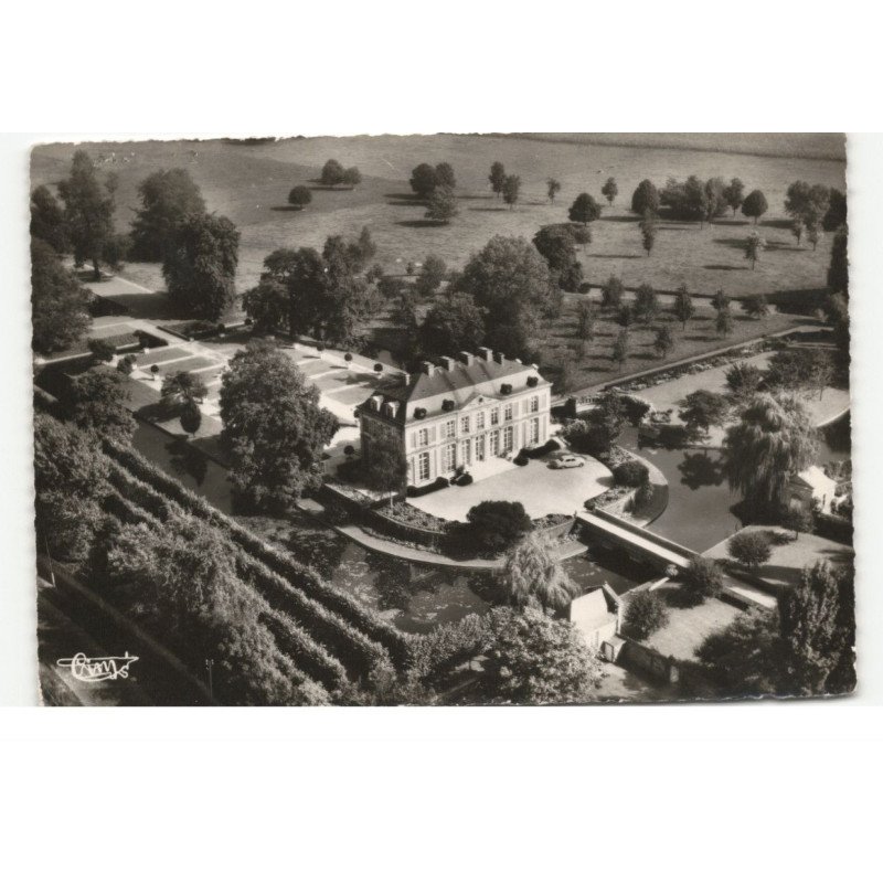 BONDUES: le château prouvot vue aérienne 10X15 - tres bon etat