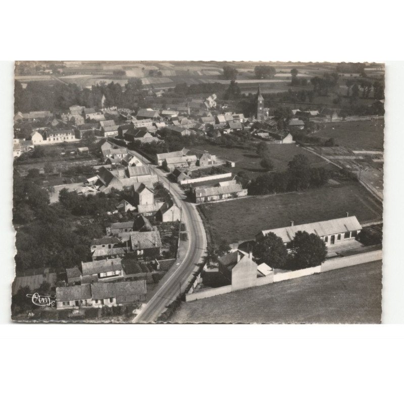BEUVRY: vue générale vue aérienne 10X15 - tres bon etat