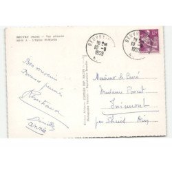 BEUVRY: l'église saint-martin vue aérienne 10X15 - tres bon etat