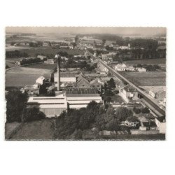 BEUVRY: l'usine du coton industriel vue aérienne 10X15 - tres bon etat