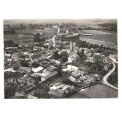 BERSEE: vue générale vue aérienne 10X15 - tres bon etat