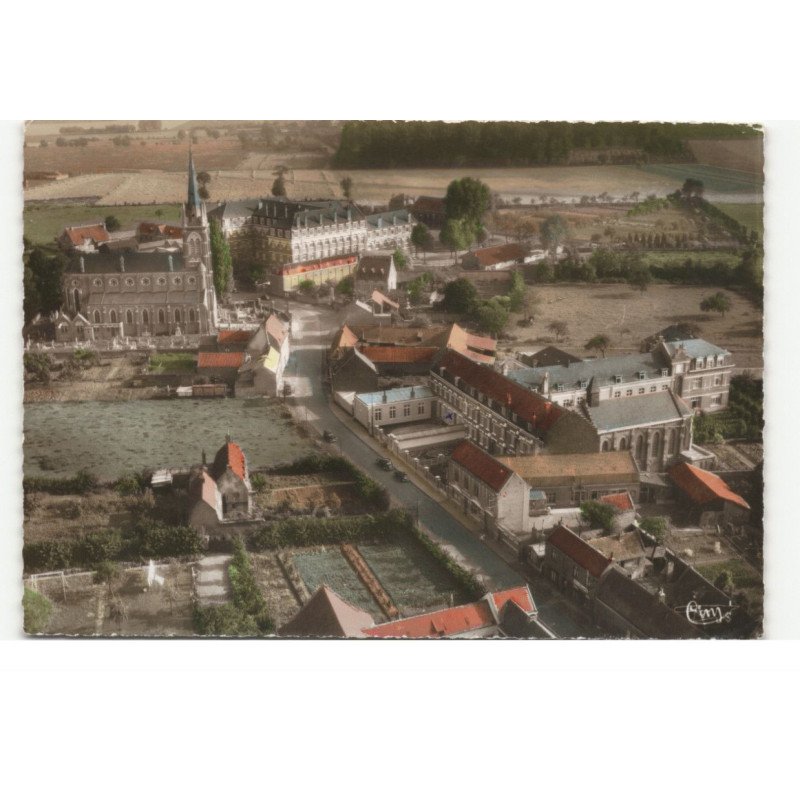 BEAUCAMPS-LIGNY: le pensionnat notre-dame aérienne 10X15 - tres bon etat