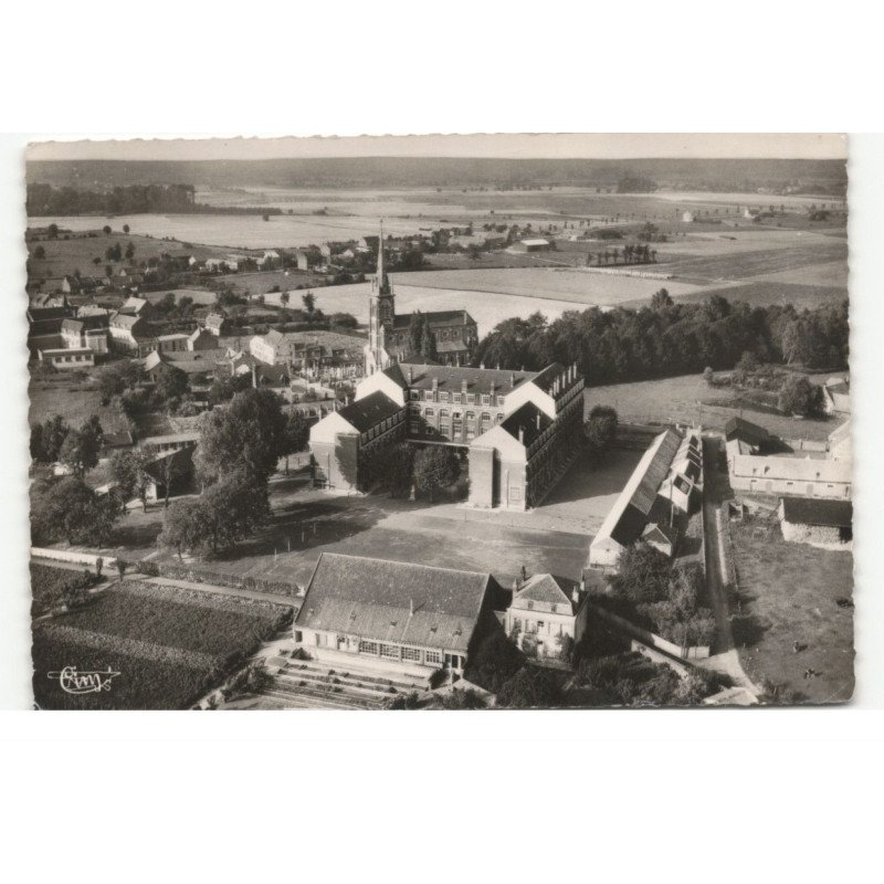 BEAUCAMPS-LIGNY: le pensionnat sainte-marie vue aérienne 10X15 - tres bon etat
