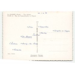 LA BASSEE: rue du général-leclerc et hôpital vue aérienne 10X15 - tres bon etat