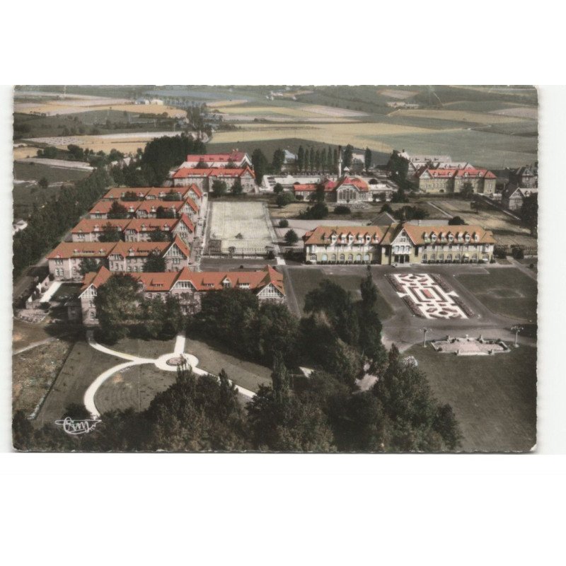 BAILLEUL: l'hôpital psychiatrique vue aérienne 10X15 - tres bon etat