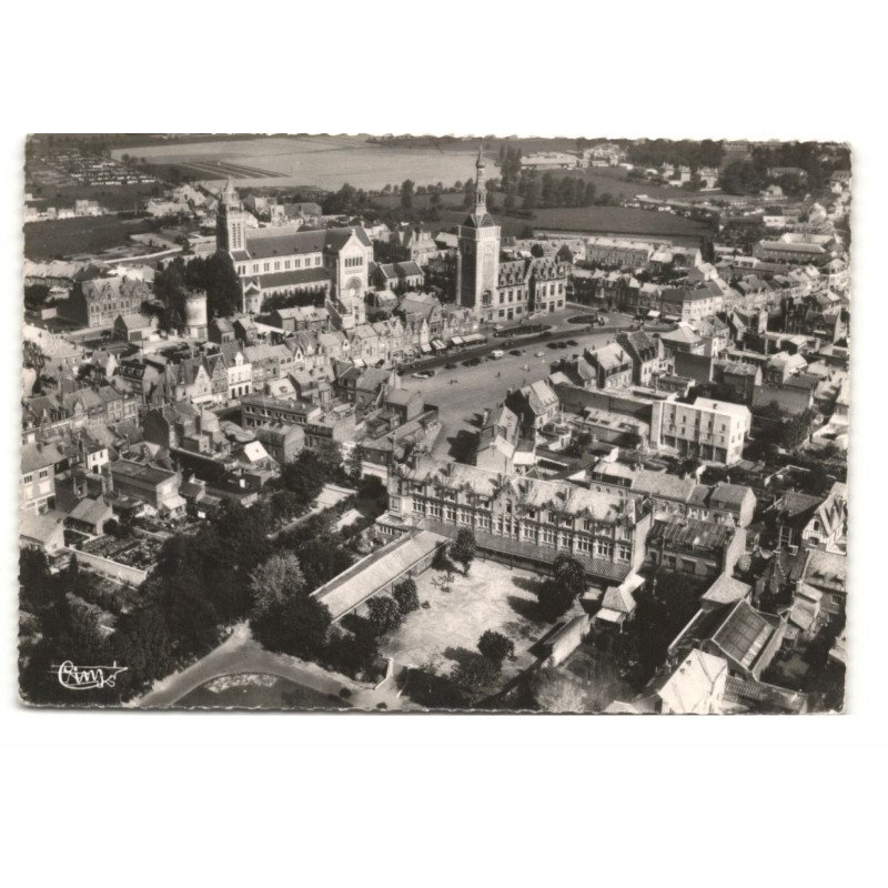 BAILLEUL: vue aérienne 10X15 - tres bon etat
