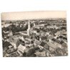 BOLLEZEELE: église notre-dame de la visitation, la place vue aérienne 10X15 - tres bon etat