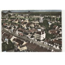 BRUAY-sur-ESCAUT: la poste, rue jean-jaurès  vue aérienne 10X15 - tres bon etat
