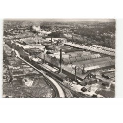 BOUSSOIS-sur-SAMBRE: vue générale de l'usine vue aérienne 10X15 - tres bon etat
