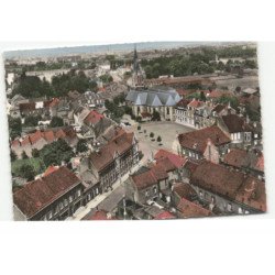 BOUSBECQUE: le centre vue aérienne 10X15 - tres bon etat