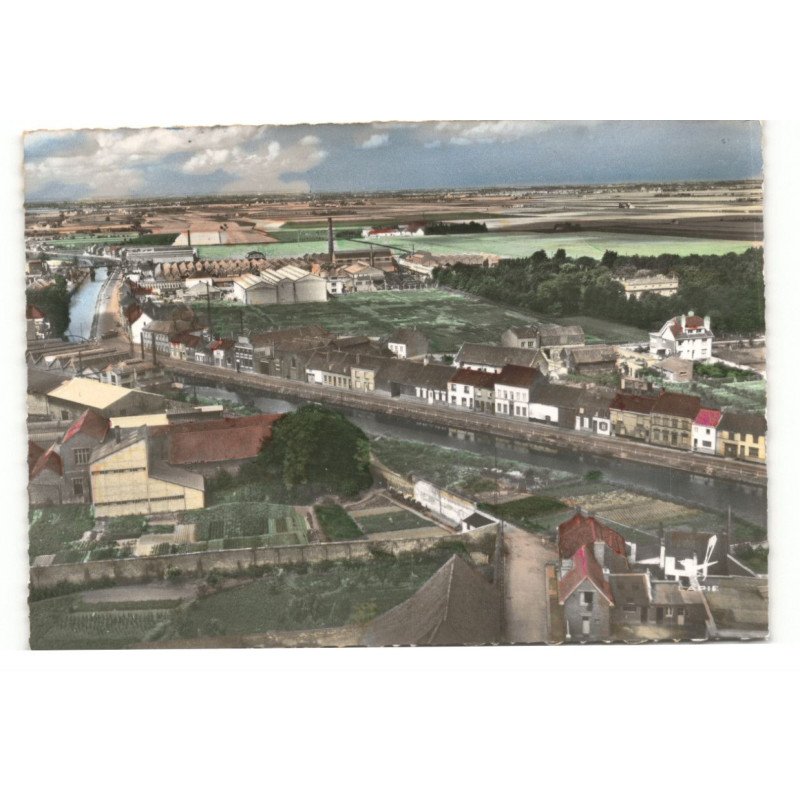 BOURBOURG: le plantis vue aérienne 10X15 - tres bon etat