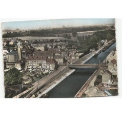 BOUCHAIN: le canal vue aérienne 10X15 - tres bon etat