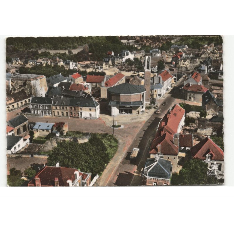 BOUCHAIN: vue panoramique vue aérienne 10X15 - tres bon etat