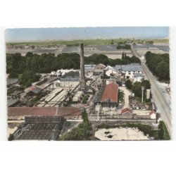 BOISTRANCOURT: la conserverie alibel vue aérienne 10X15 - tres bon etat
