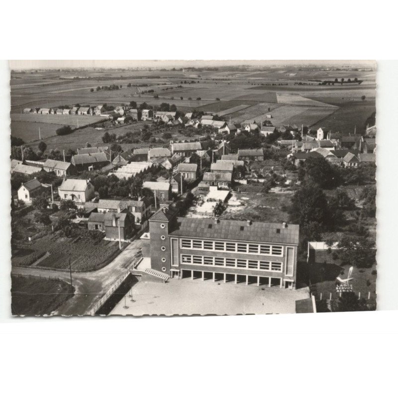 BERTRY: le groupe scolaire vue aérienne 10X15 - tres bon etat