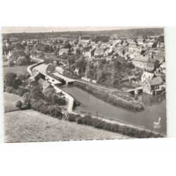 BERLAIMONT: l'écluse vue aérienne 10X15 - tres bon etat