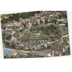 BAVAY: ruines gallo-romaines vue aérienne 10X15 - tres bon etat