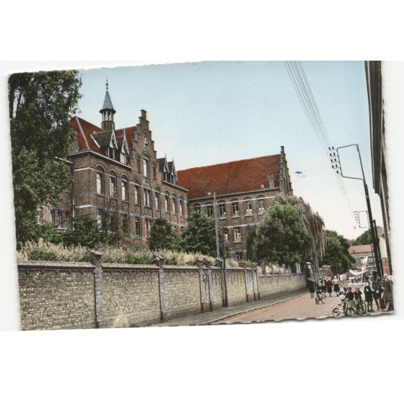 LA BASSEE: l'institution notre-dame vue aérienne 10X15 - tres bon etat
