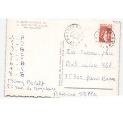 BAISIEUX-GARE: vue d'ensemble vue aérienne 10X15 - tres bon etat