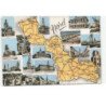 NORD: vues, carte vue aérienne 10X15 - tres bon etat