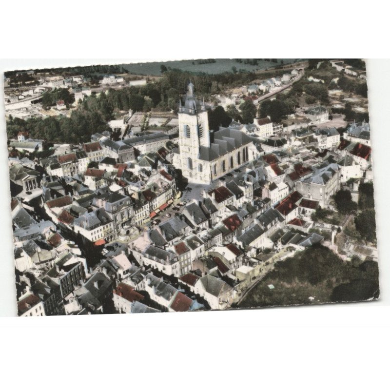 AVESNES-sur-HELPE: vue générale vue aérienne 10X15 - très bon etat