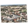 AUBRY: place de l'église vue aérienne 10X15 - très bon etat