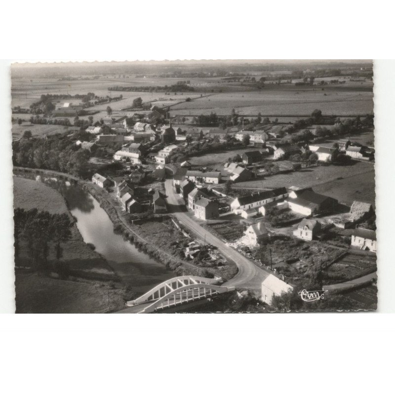 ASSEVENT: la sambre, vue générale vue aérienne 10X15 - très bon etat