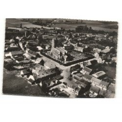 ARNEKE: le centre, place du marché, vue aérienne 10X15 - très bon etat