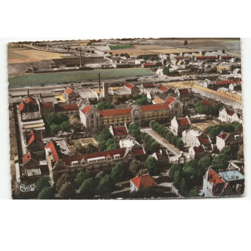 ARMENTIERES: école professionnelle vue aérienne 10X15 - très bon etat