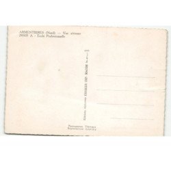 ARMENTIERES: école professionnelle vue aérienne 10X15 - très bon etat