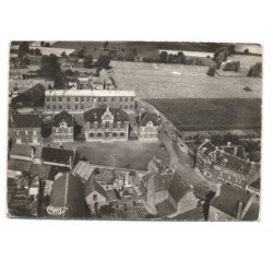 ARLEUX: la mairie et les écoles vue aérienne 10X15 - très bon etat