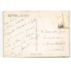 ARLEUX: la mairie et les écoles vue aérienne 10X15 - très bon etat