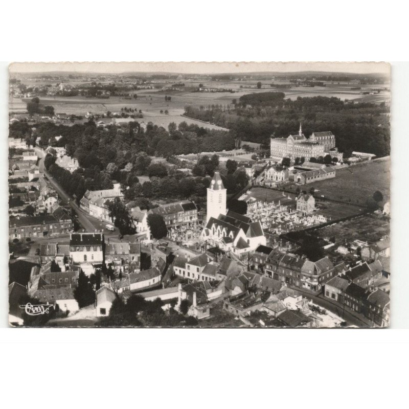 ANNAPPES: vue générale, institution saint-jean, vue aérienne 10X15 - très bon etat