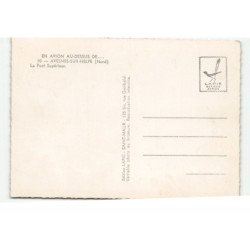 AVESNES-sur-HELPE: le pont supérieur vue aérienne 10X15 - très bon etat