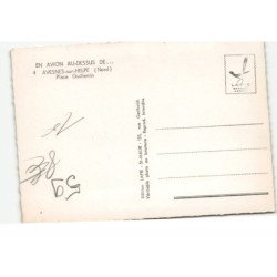 AVESNES-sur-HELPE: place guillemin vue aérienne 10X15 - très bon etat