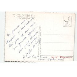 AVESNES-sur-HELPE: vue panoramique vue aérienne 10X15 - très bon etat