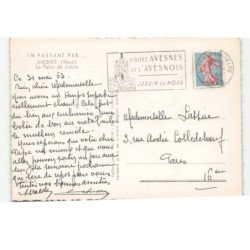 AVESNES: le palais du justice vue aérienne 10X15 - très bon etat