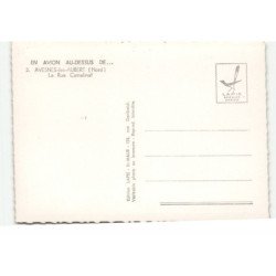 AVESNES-les-AUBERT: la rue camelinat vue aérienne 10X15 - très bon etat