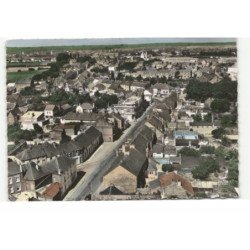 AULNOYE-AYMERIES: vue panoramique vue aérienne 10X15 - très bon etat