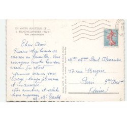 AULNOYE-AYMERIES: vue panoramique vue aérienne 10X15 - très bon etat