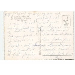 AUBERCHICOURT: route nationale vue aérienne 10X15 - très bon etat