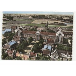 ARMENTIERES: école professionnelle vue aérienne 10X15 - très bon etat