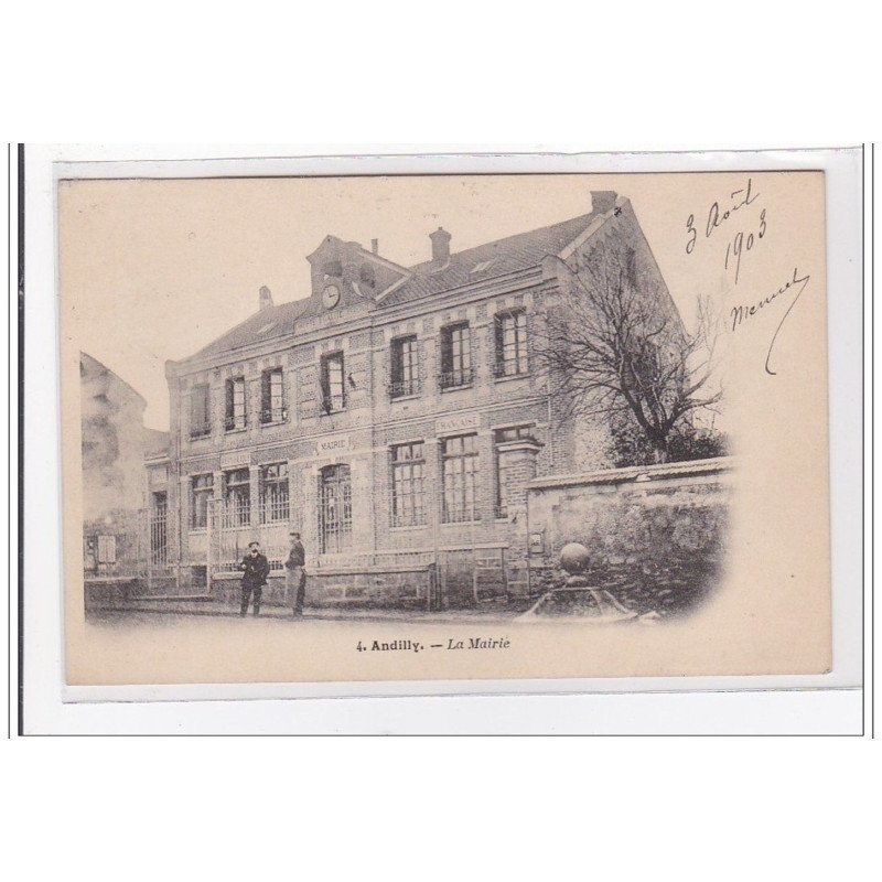 ANDILLY : la mairie - tres bon etat