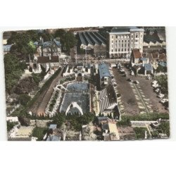 ANZIN: piscine de l'escaut et meuse vue aérienne 10X15 - très bon etat