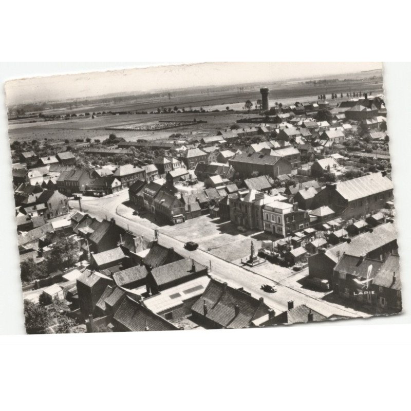 ABSCON: la place vue aérienne 10X15 - très bon etat