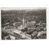 JOLIMETZ: place de l'église vue aérienne 10X15 - très bon etat