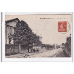 MONTMAGNY : rue de la gare - tres bon etat