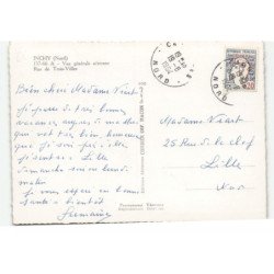 INCHY: vue générale, rue de trois-villes vue aérienne 10X15 - très bon etat